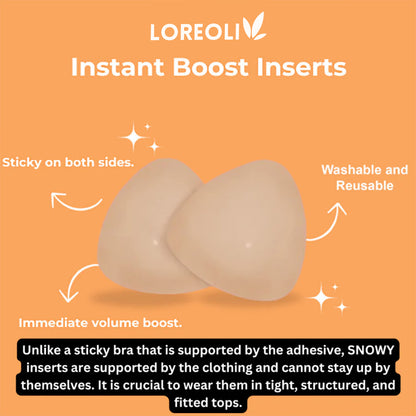 Loreoli™ Sticky Inserts - Instant Boost Non-Adhesive Nip Covers