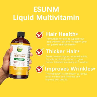 Liquid Multivitamin + Hair Growth